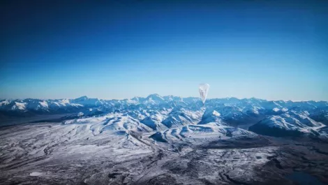 Google launches high up in the Kiwi sky