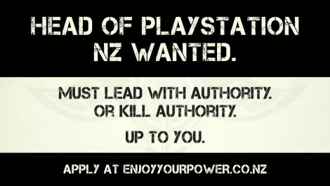 Be the head of PlayStation NZ for a day...