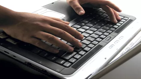 Protesters gather to oppose file-sharing bill