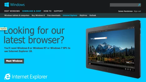 Microsoft brings Internet Explorer 10 to Windows 7