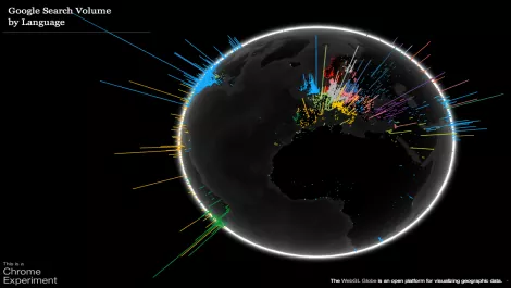 Google shares search visualization tool