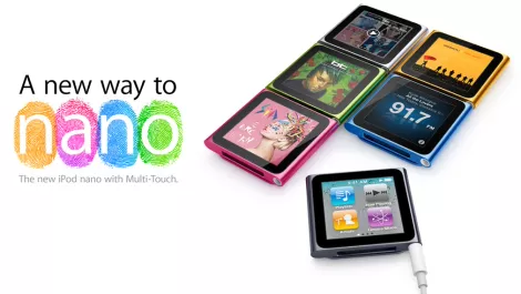 Apple redesigns iPod nano and shuffle