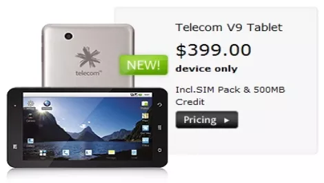 Telecom launches Android tablet