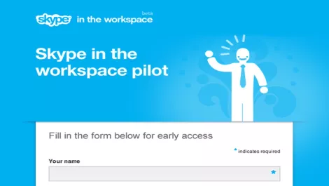 Microsoft introduces Skype in the workspace