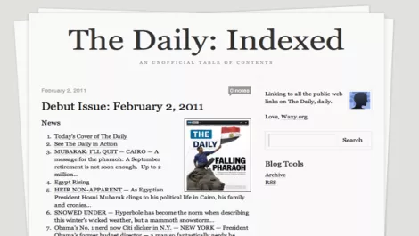 Read The Daily - without an iPad