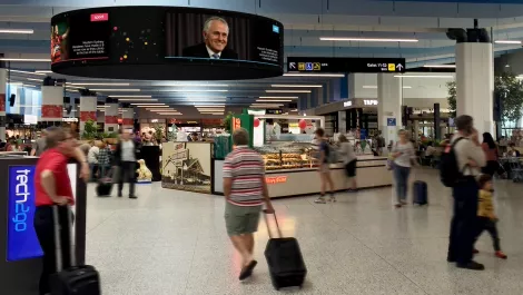 Melbourne travellers get state-of-the-art digital signage experience
