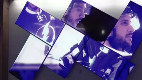 Userful provides Lightning fans with mosaic video walls