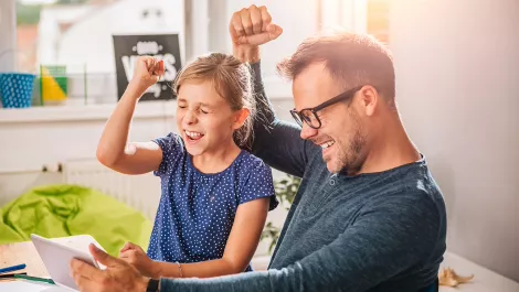 Increase parent engagement by sharing access to class work