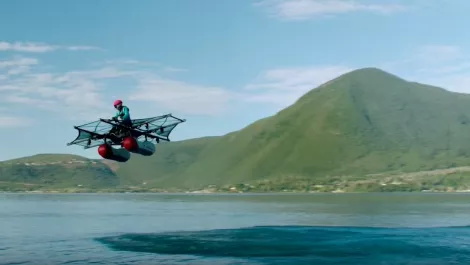 Flying vehicles? Say no more! First prototype of Kitty Hawk Flyer unveiled