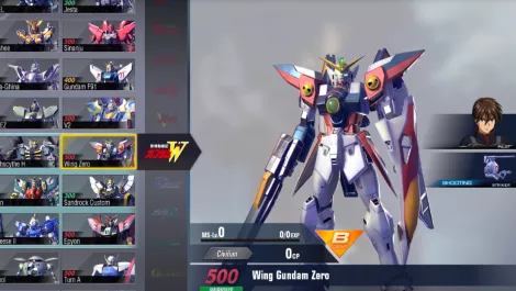 Get ready for some mech on mech action in Gundam Versus