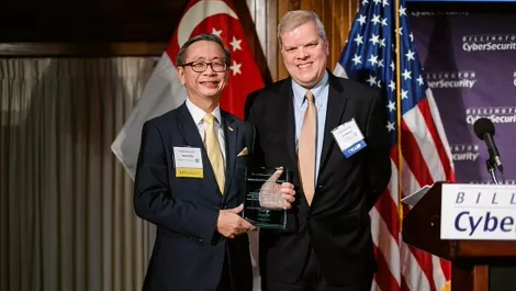 CSA chief David Koh recognised for contributions to Singapore's cybersecurity prowess