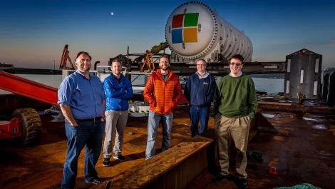 Microsoft livestreams underwater life near Scotland data centre