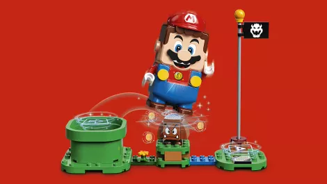 Super Mario jumps into the real world through new LEGO game