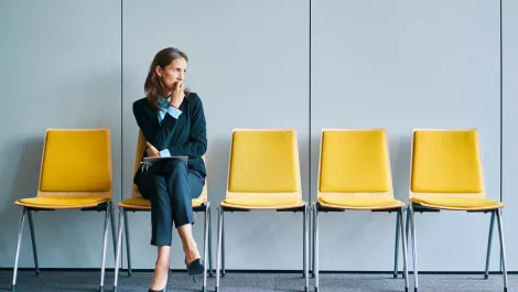 Job ad levels remain at record levels, applications falling