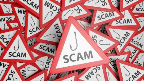 Scams and phishing make up most online scams in 2023