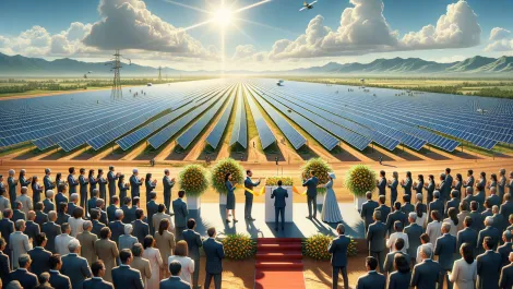 Amazon & Vena Energy inaugurates Queensland's first solar farm