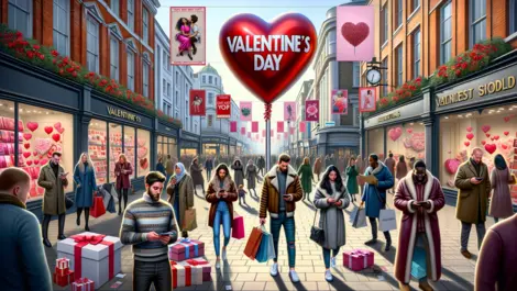 Over 40% of UK to shop for Valentine's Day gifts, finds Airtime Rewards
