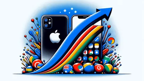 Australia's smartphone market dips 6%, Apple & Google dominate