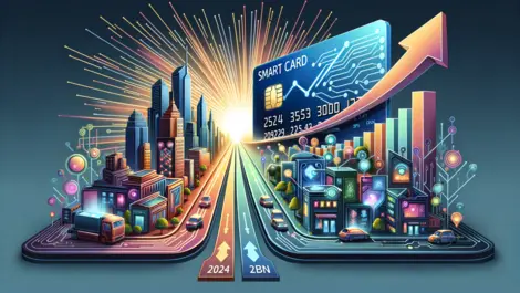Smart card market projected to reach $24.2bn by 2034