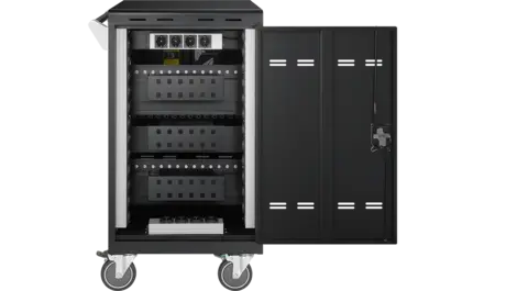 Amber Technology presents AVer's innovative charging carts