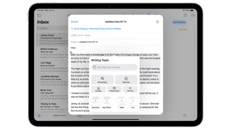 Apple unveils iPadOS 18 with new Apple Intelligence system