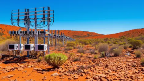I love a sunburnt country – but it's tough on network gear
