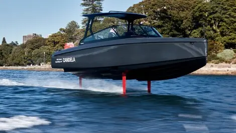 First all-electric powerboat makes its debut in Sydney Harbour