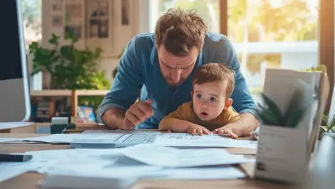 Report reveals childcare costs & work pressures for Aussie parents