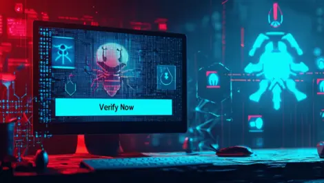 Fake human verification pages spread Lumma Stealer malware
