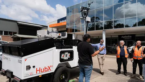 Sphere Drones delivers HubX unit to Aptella, marking advancement in drone tech