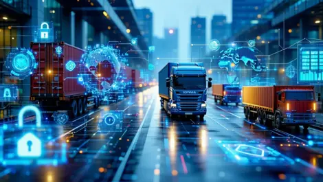 Supply chain trends 2025: cybersecurity & AI focus