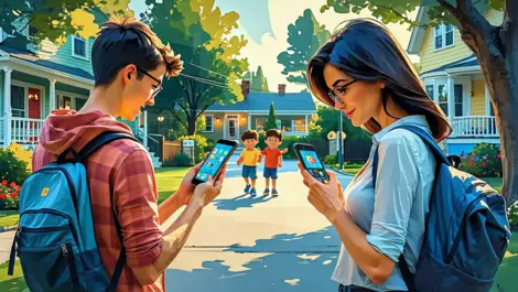 UK parents increasingly use apps to track children's location