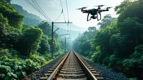 Network Rail trials drones to prevent trespassing incidents