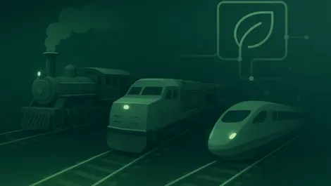 The transformation of American railroads: From industrial revolution to sustainable strength