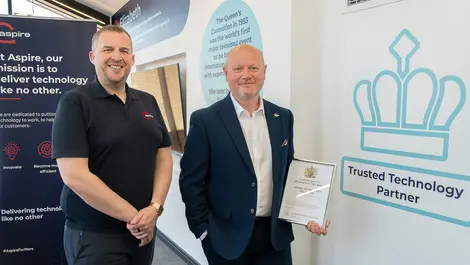 Aspire Technology Solutions receives Royal Warrant from the King