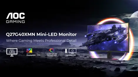 AOC launches Mini-LED gaming monitor in Australia at AUD $489