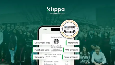 Klippa named HOT SOLUTION COMPANY for 2025-2026 by DSMedia