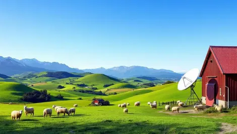 New Zealand farmers get high-speed broadband boost from Kuiper