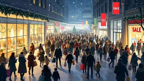 US holiday shoppers rein in spending amid pressure
