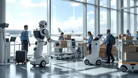 QuikBot and Illumia partner on governed airport AI