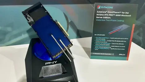 ZutaCore debuts single-slot liquid cooling for PCIe AI GPUs