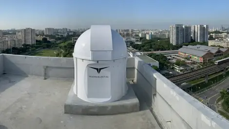 Transcelestial starts orbital laser tracking in Singapore