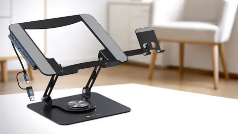 Portronics launches laptop stand with built-in USB hub